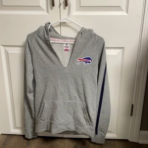 PINK  size small NFL Buffalo Bills v neck hoodie